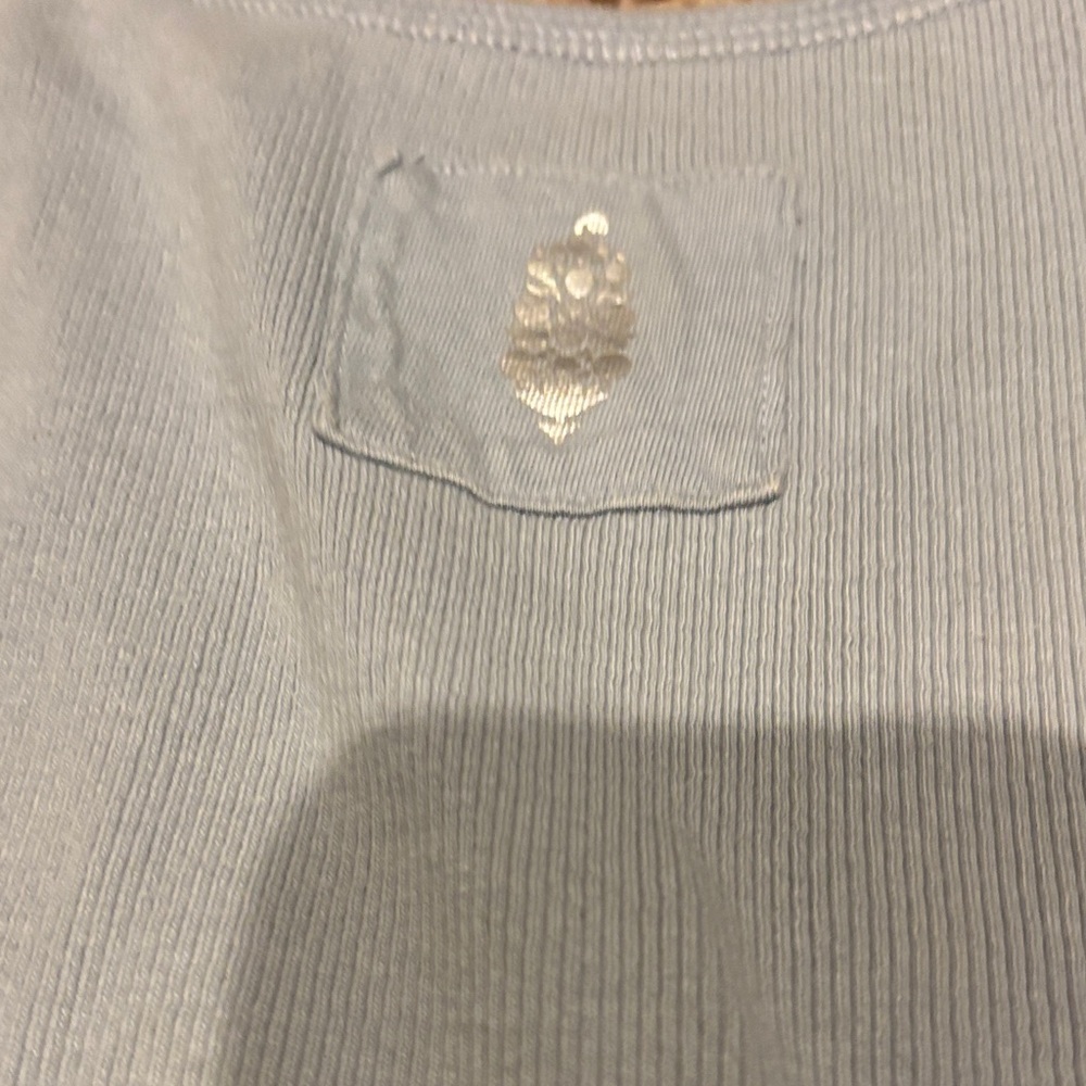 FP movement Light Blue Women's Ribbed Tank Top - free people small